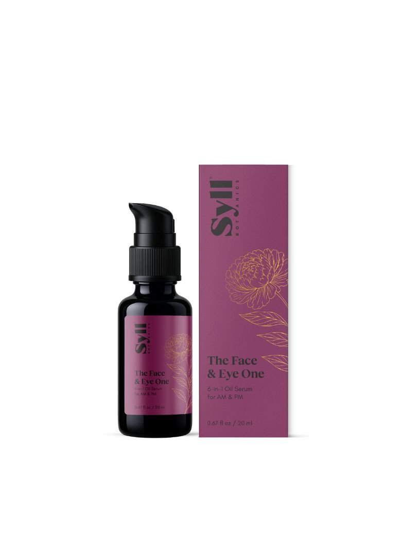 The Face & Eye One | 6-in-1 Oil Serum for AM & PM – Syll Botanics